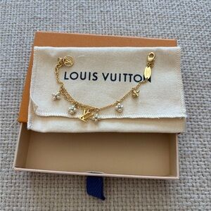 Authentic Louis Vuitton Floragram Bracelet year 2024